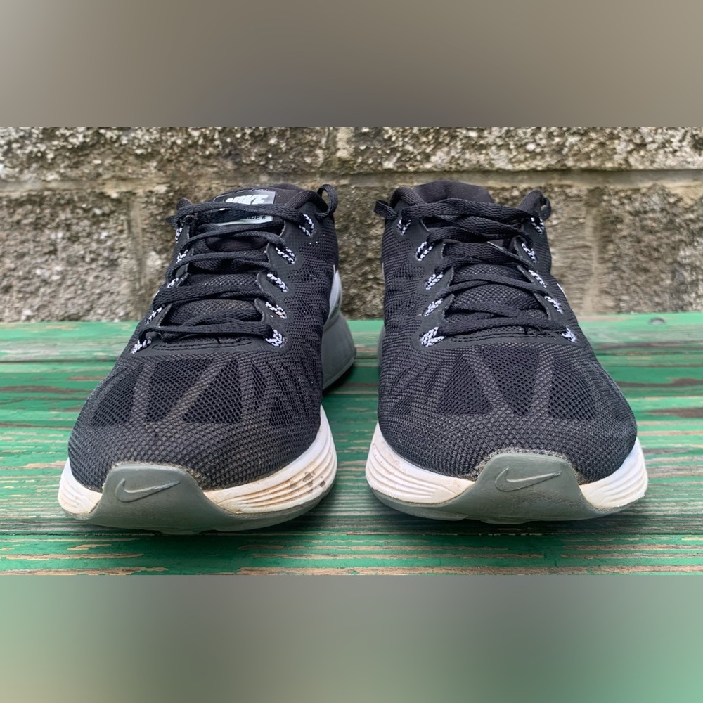 NIKE Womens Sz 8 Shoes Lunarglide 6 Sneaker 654434-001 Dynamic Support Running - Picture 10 of 16